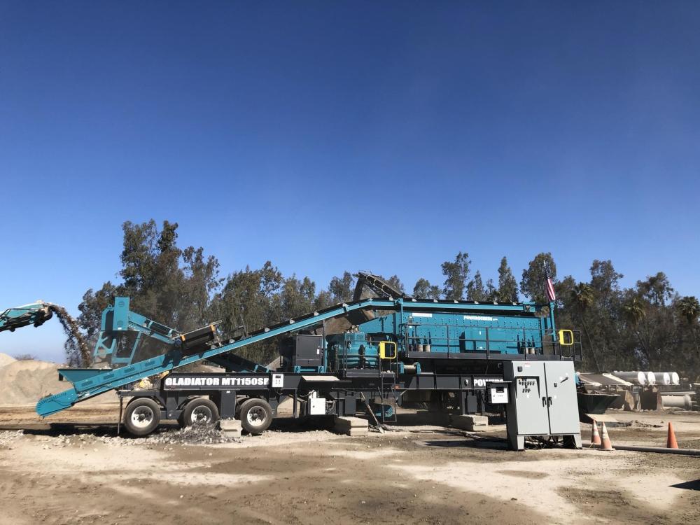 2021 POWERSCREEN GLADIATOR MT1150SR