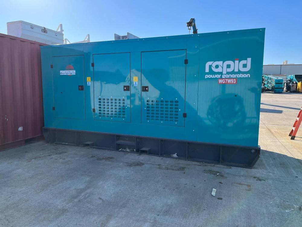 2022 RAPID POWER GENERATION 500 KVA