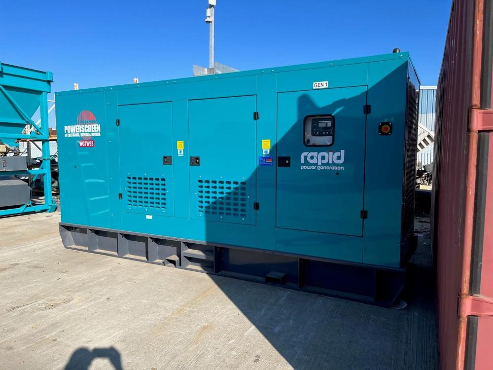 2022 RAPID POWER GENERATION 500 KVA