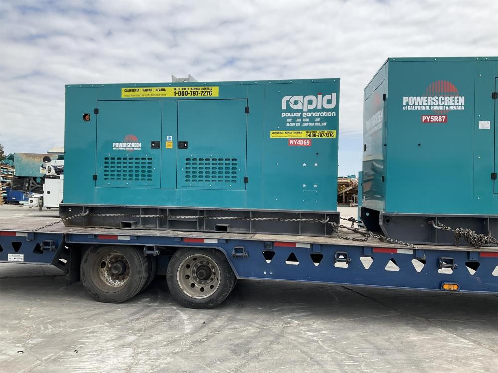 2021 RAPID POWER GENERATION 500 KVA