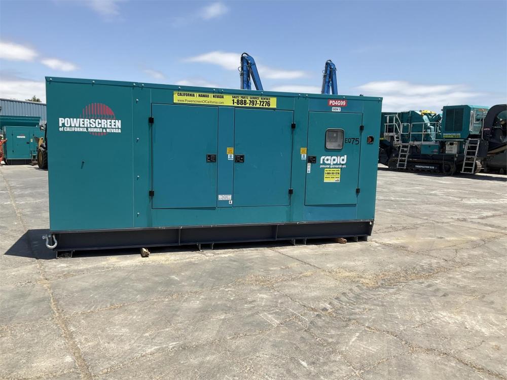 2020 RAPID POWER GENERATION 500 KVA